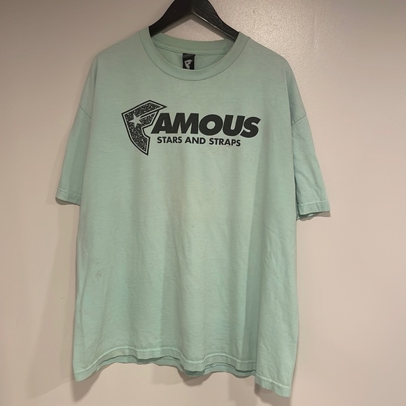 Famous Stars and Straps Y2K logo shirt - Picture 1 of 6